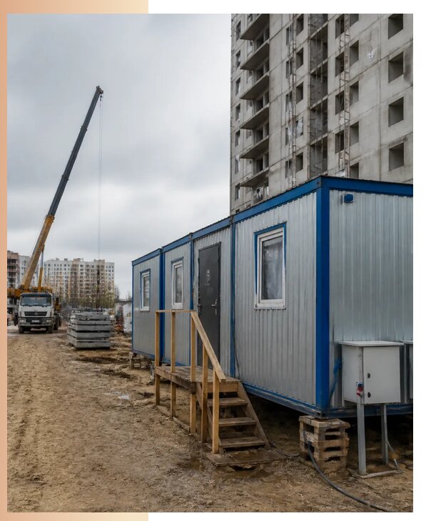 Аренда строительных вагончиков для рабочих в Черемхове